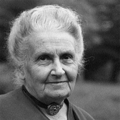 Porträt von Maria Montessori